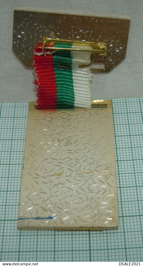 Bulgaria Sofia 1977 Summer Universiade, World University Sport Athletics Games, COMPETITOR Official Badge (ds1241) - Atletiek