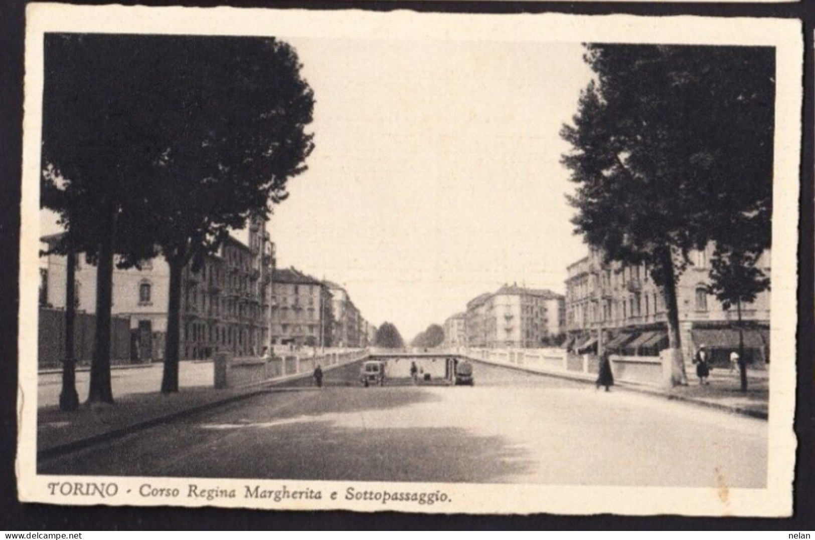 TORINO - CORSO REGINA MARGHERITA E SOTTOPASSAGGIO (pubblicitaria Cioccolato A.GIORDANO ) - Panoramische Zichten, Meerdere Zichten