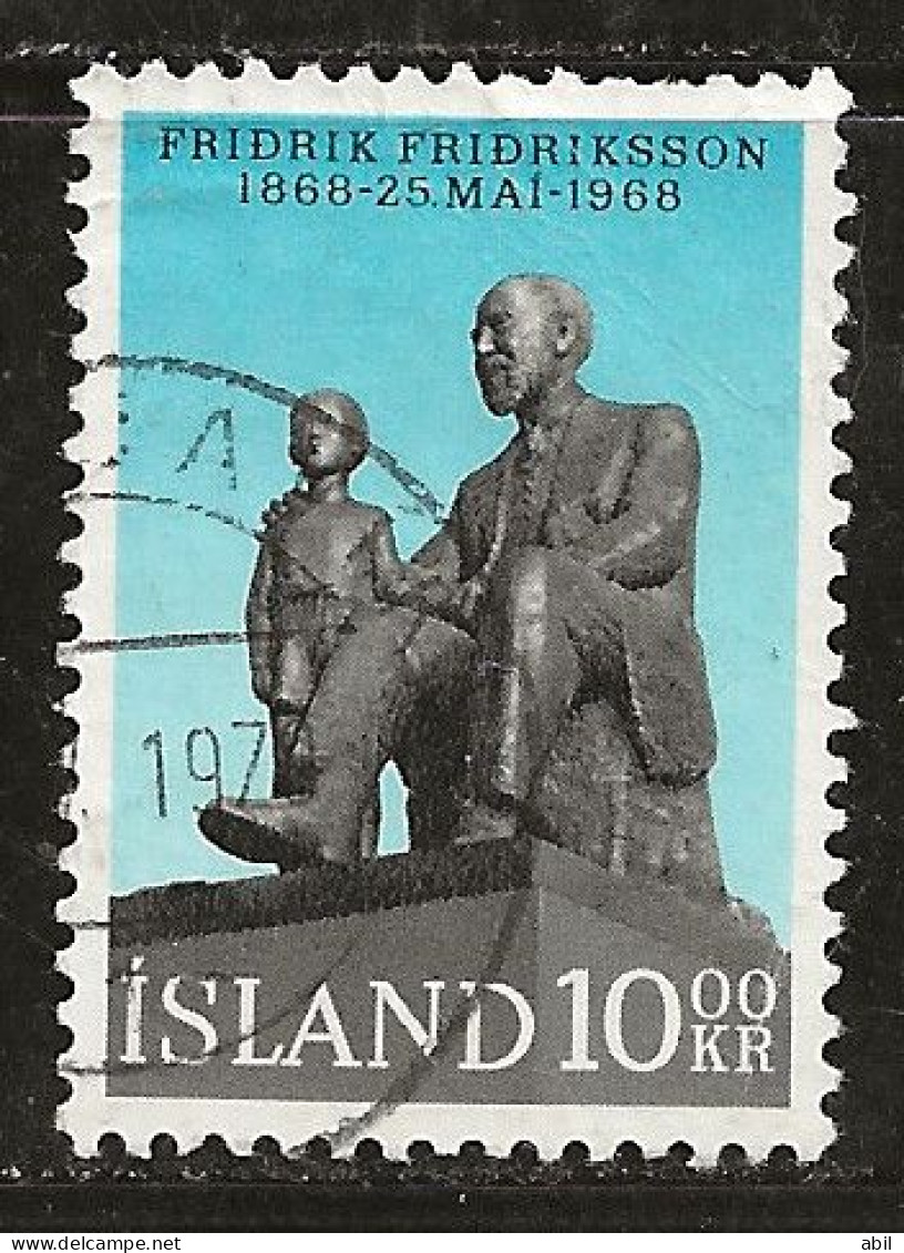 Islande 1968 N° Y&T : 376 Obl. - Oblitérés