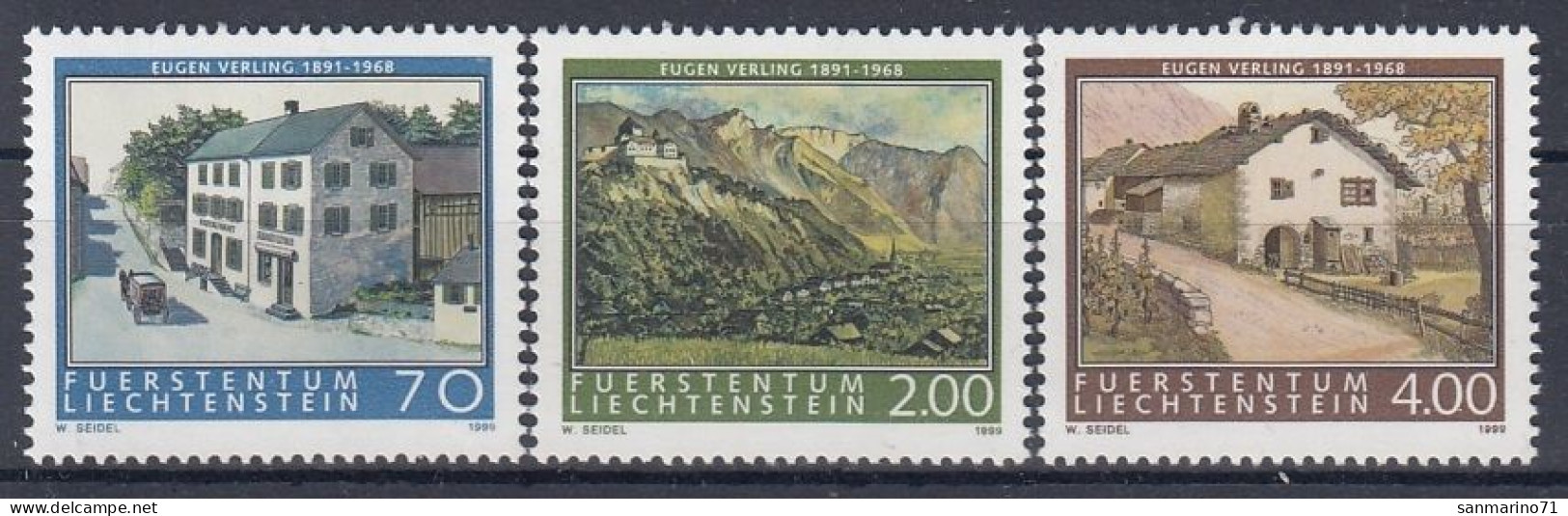 LIECHTENSTEIN 1212-1214,unused - Otros & Sin Clasificación