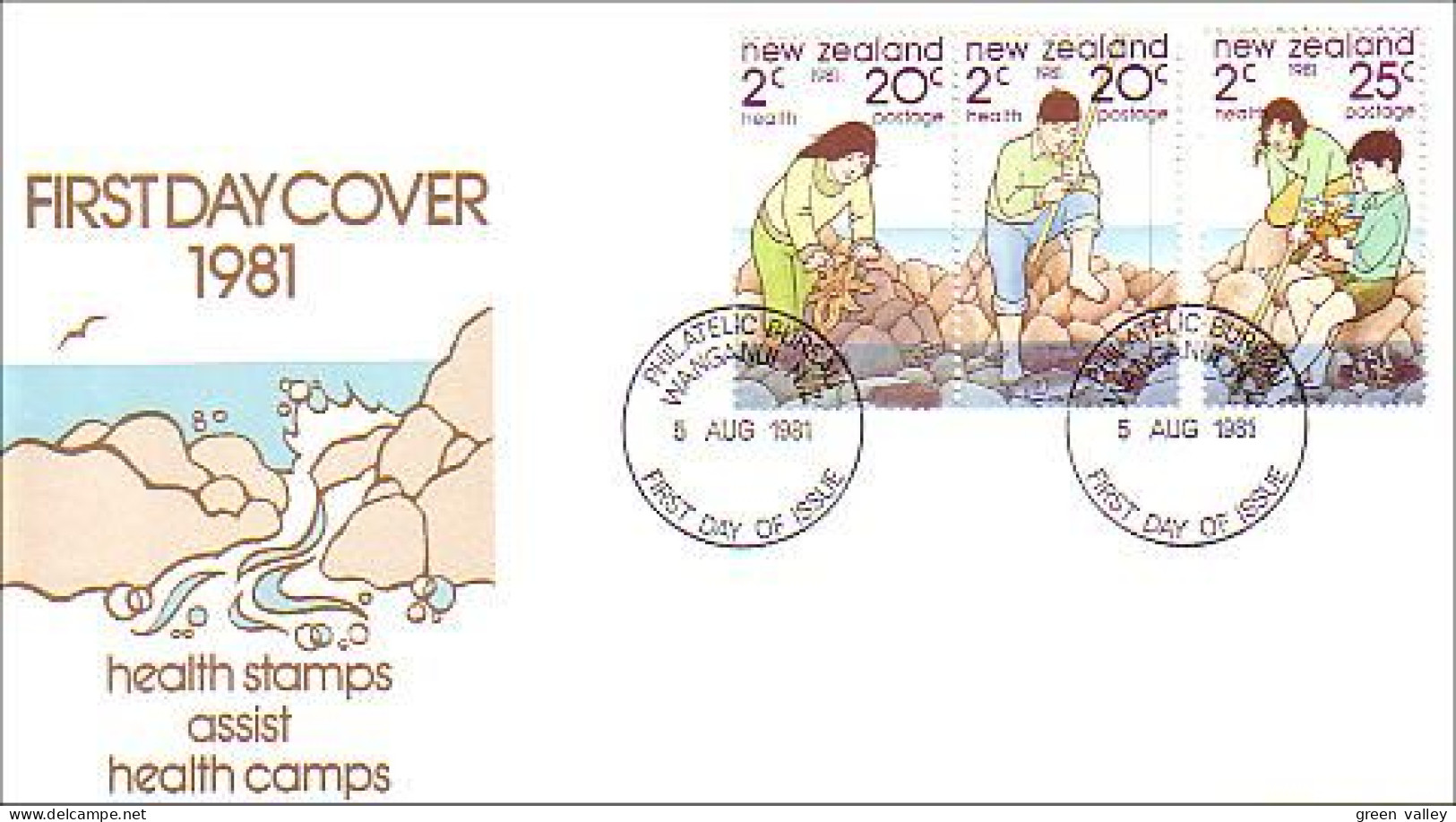 New Zealand Fishing Peche Crustacés FDC Cover ( A90 830) - Crustaceans