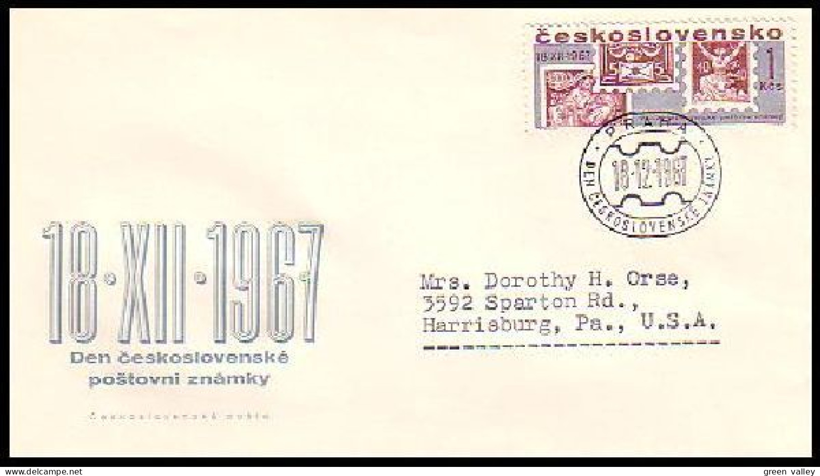 Rare FDC Cover Stamp Day 1967 Journée Du Timbre Tag Der Breifmerke ( A90 763) - Francobolli Su Francobolli