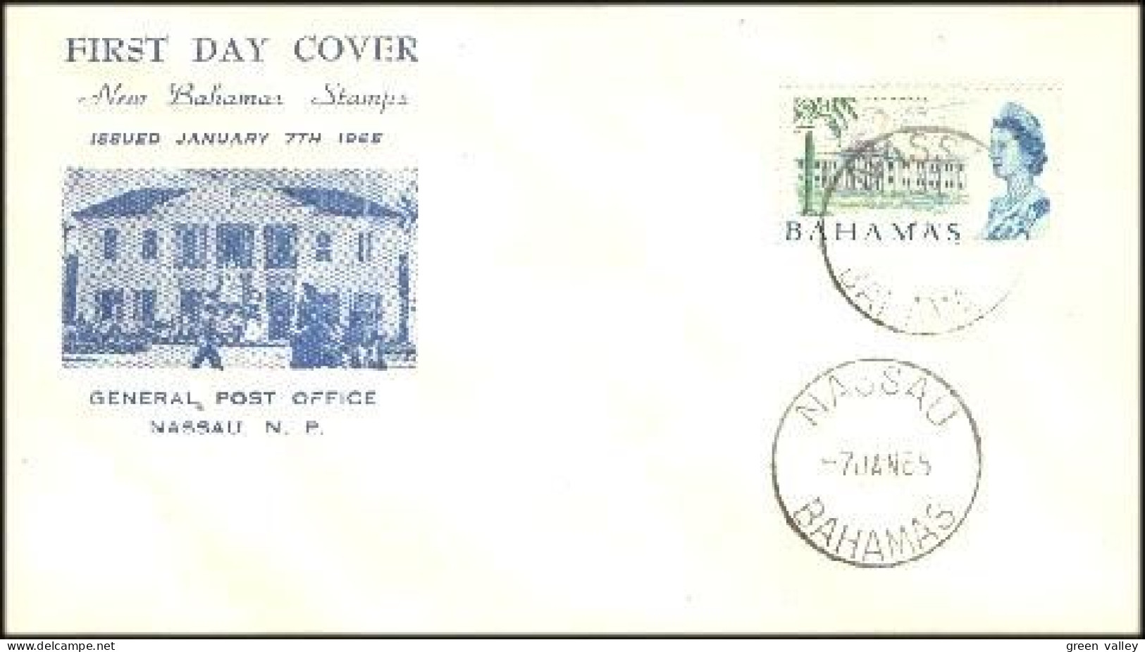 Bahamas Nouvelle Monnaie New Currency 1965 FDC Cover ( A90 644) - Monete