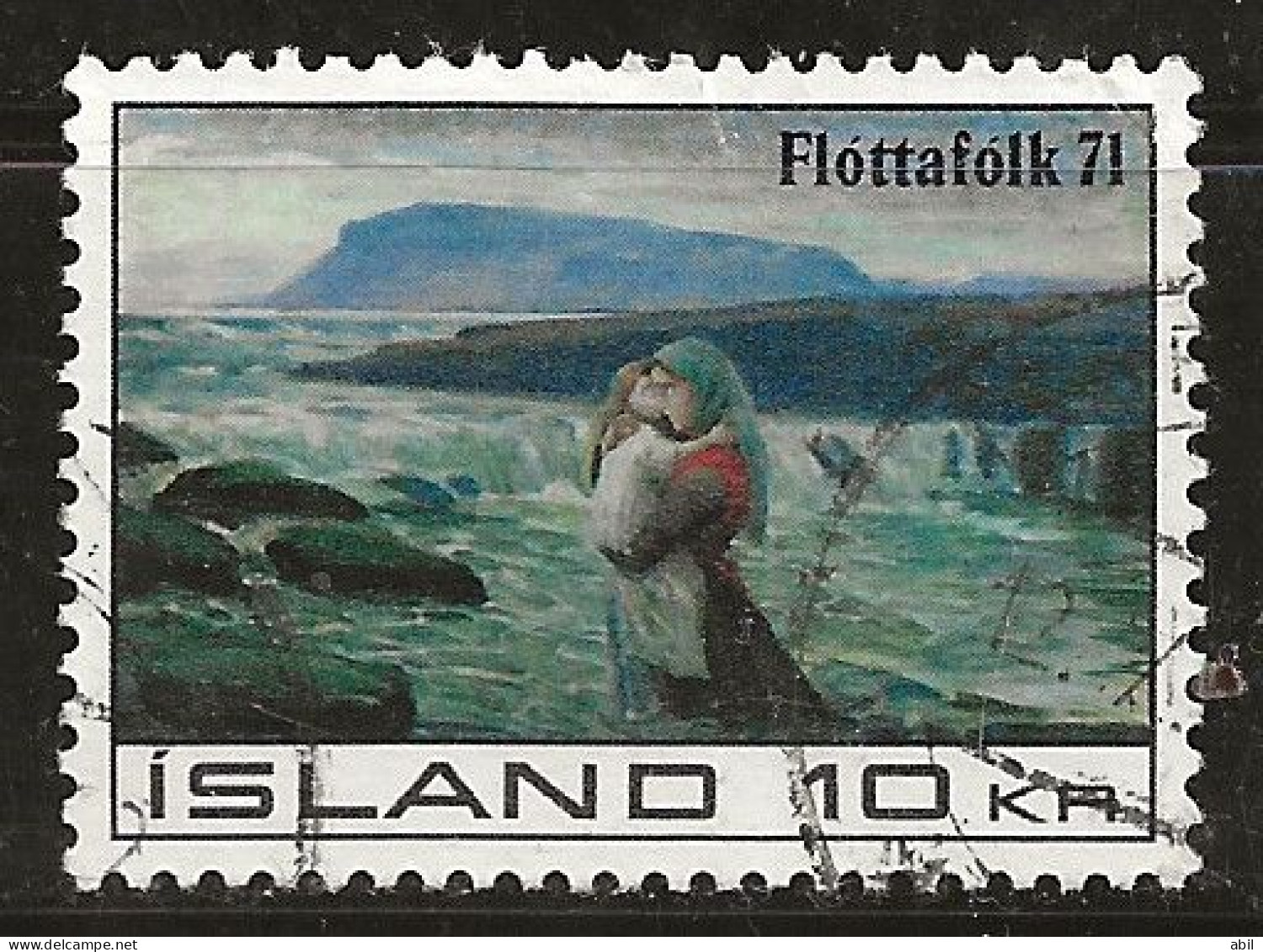 Islande 1971 N° Y&T : 403 Obl. - Usati