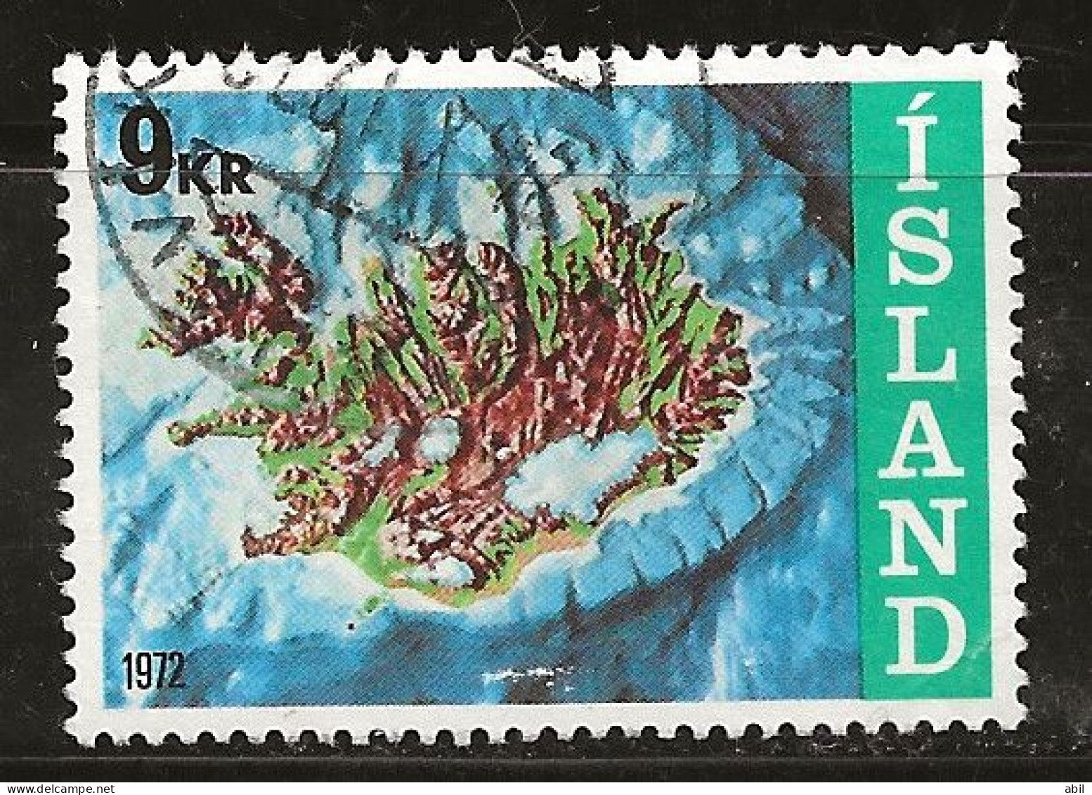 Islande 1972 N° Y&T : 421 Obl. - Usados