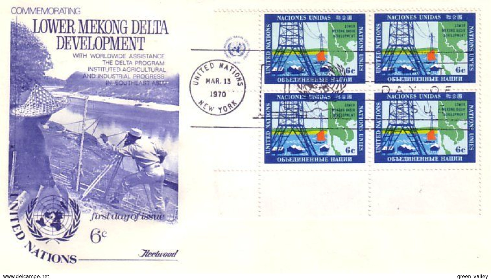 Hydro Mekong FDC Cover ( A91 759) - Water