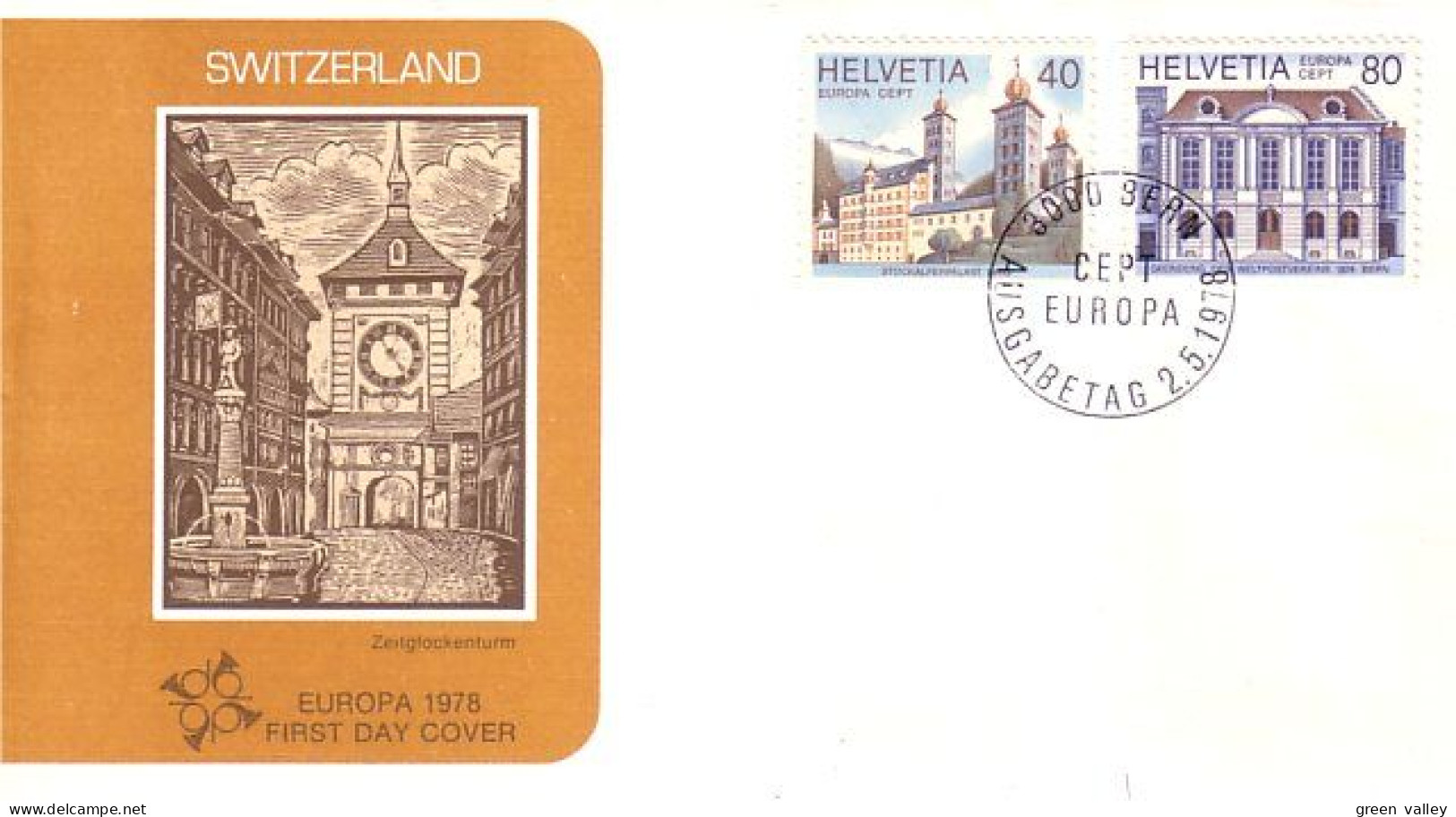 Suisse UPU Foundation Palace In Bern Europa FDC Cover ( A91 384) - U.P.U.