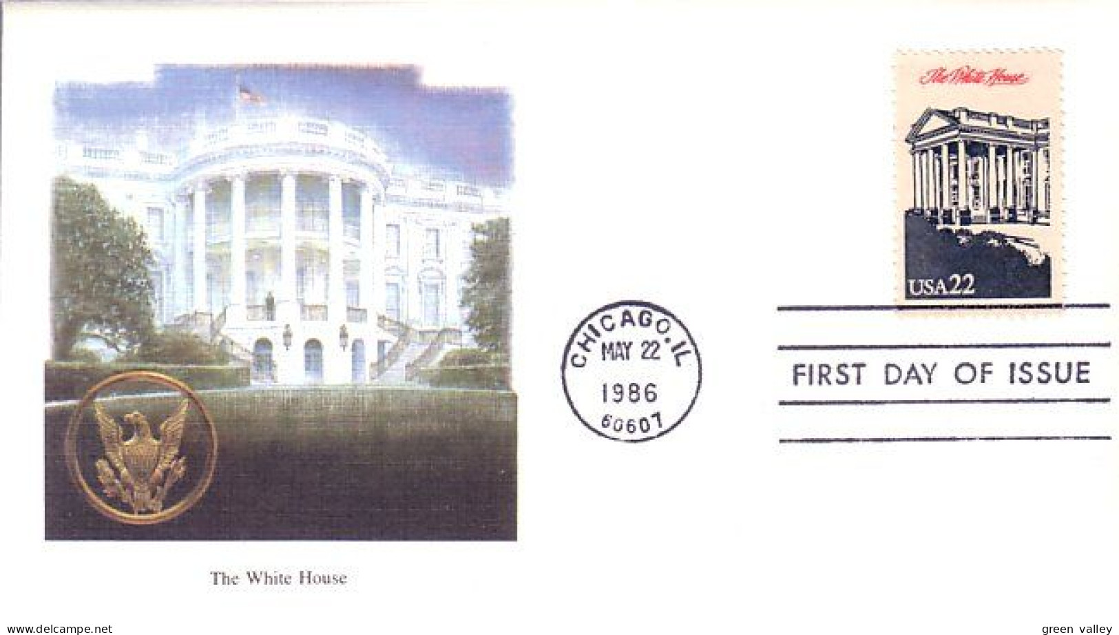 US FDC Cover The White House ( A91 265) - 1981-1990