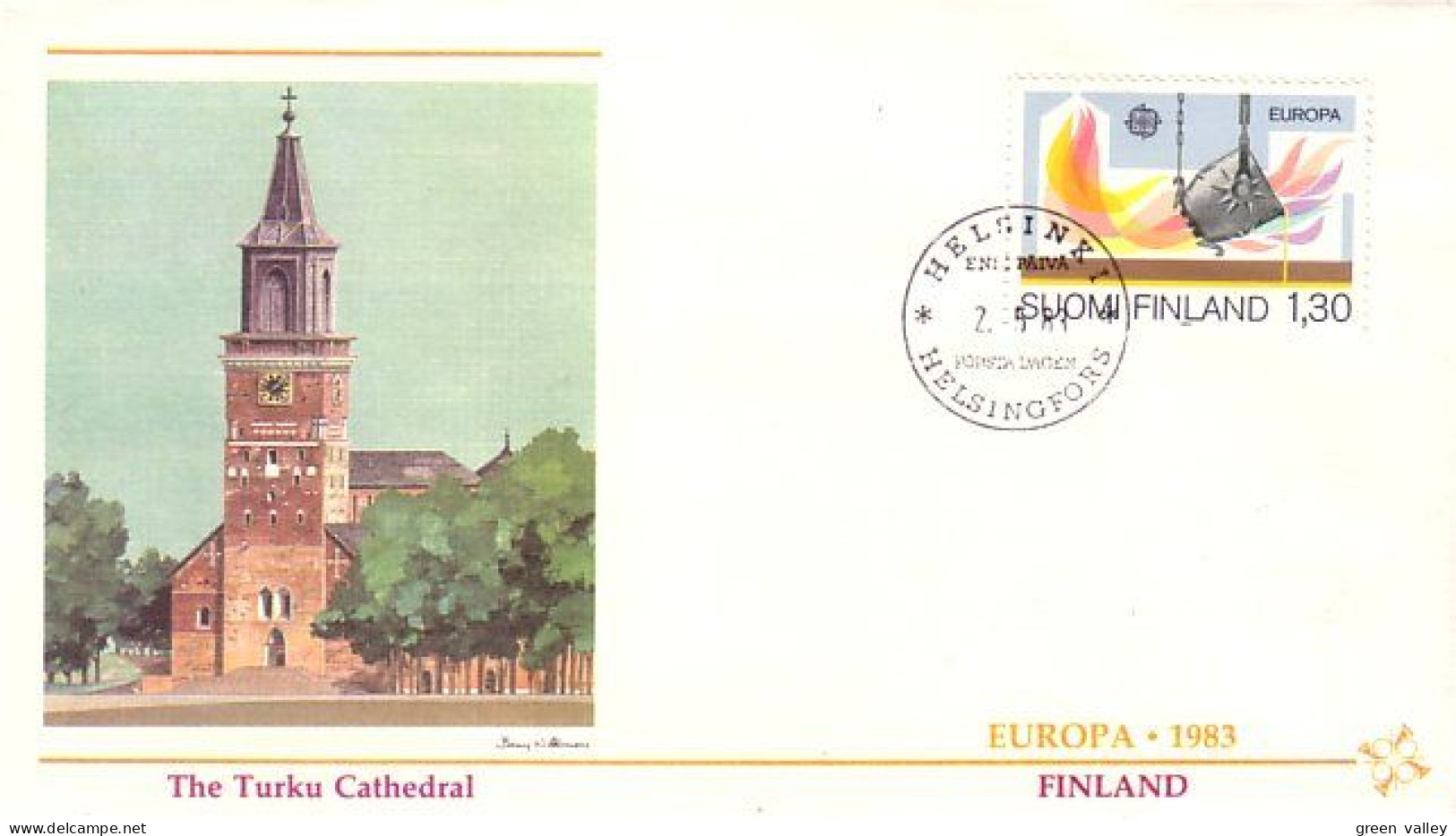 Finland Smelting Copper And Nickel Methods Europa FDC Cover ( A91 209) - Minerals