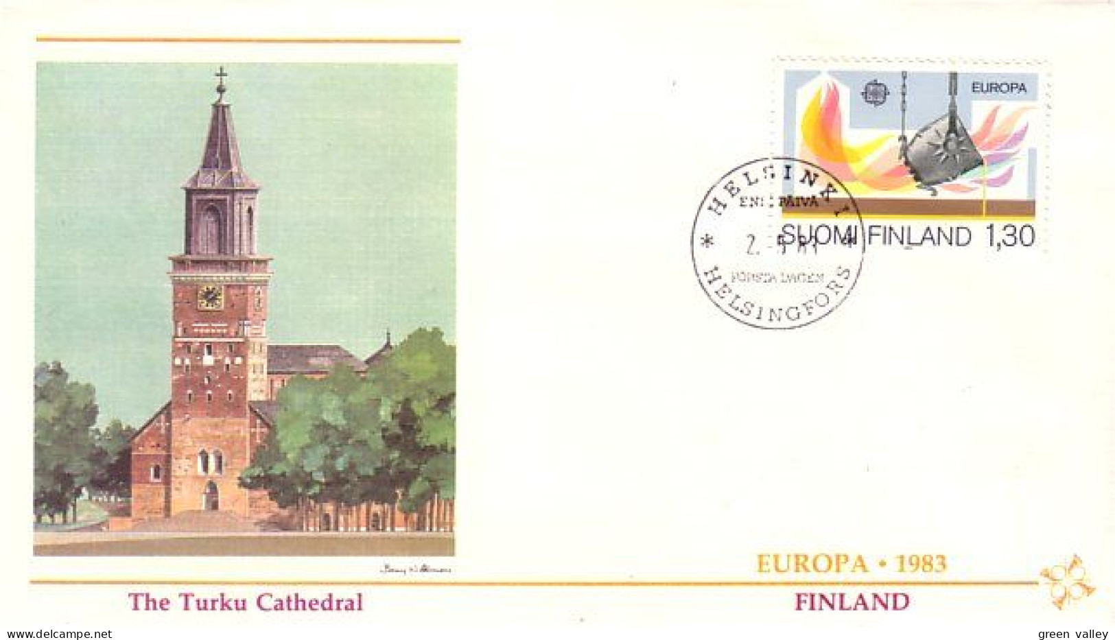 Finland Smelting Copper And Nickel Methods Europa FDC Cover ( A91 209) - Minéraux