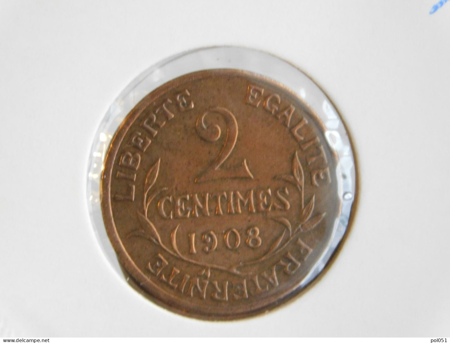 France 2 Centimes 1908 (74) - 2 Centimes