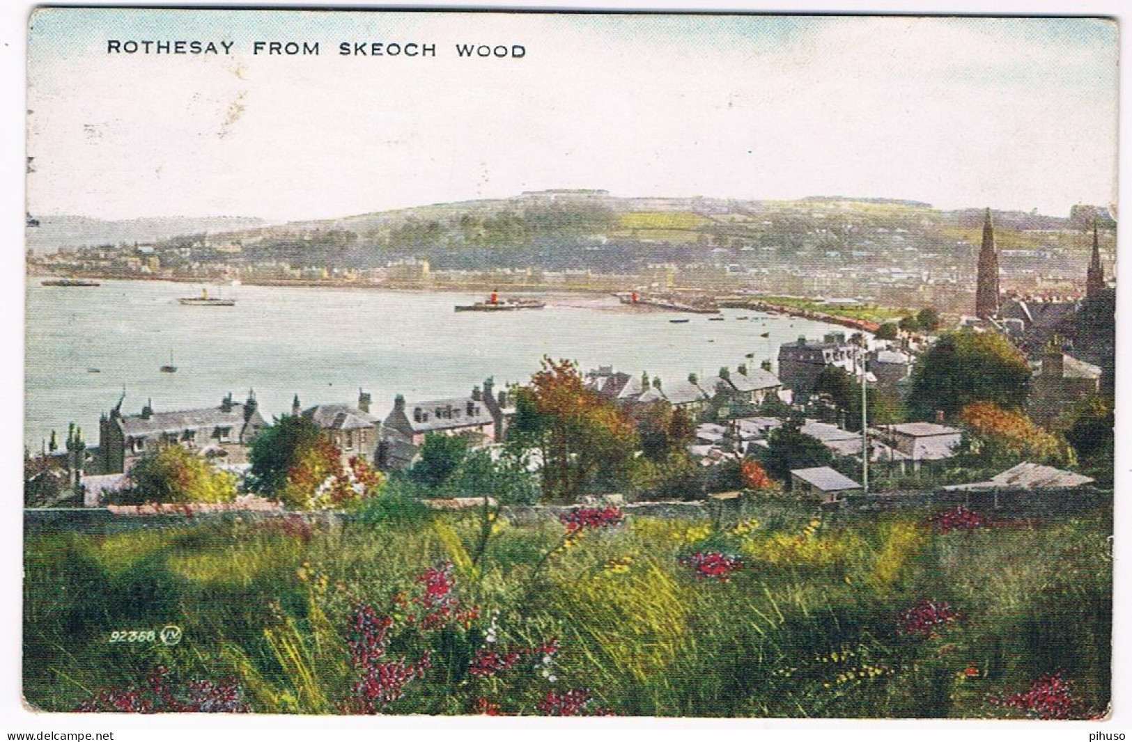 UK-4032  ROTHESAY : From Skeoch Wood - Bute