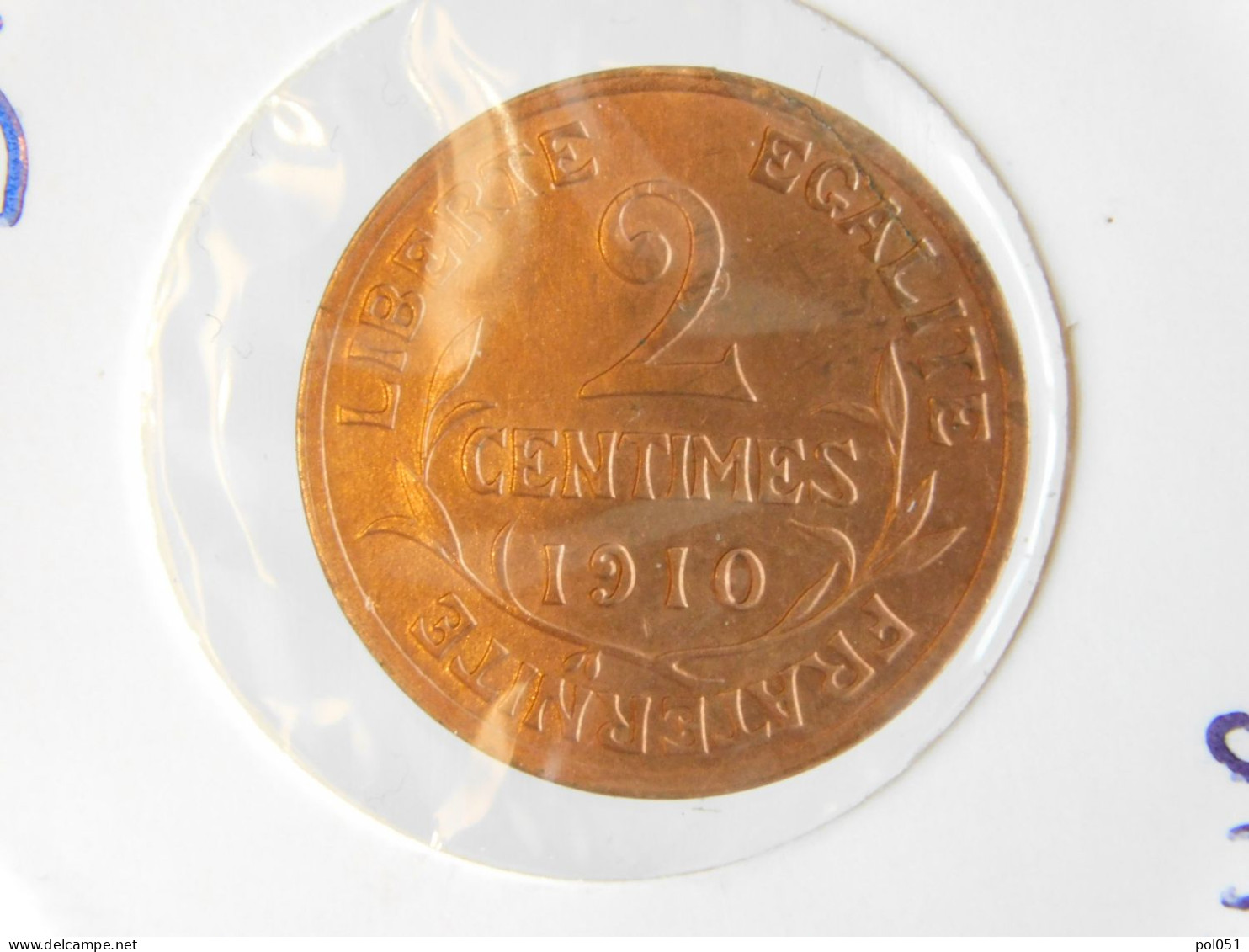 France 2 Centimes 1910 (76) - 2 Centimes