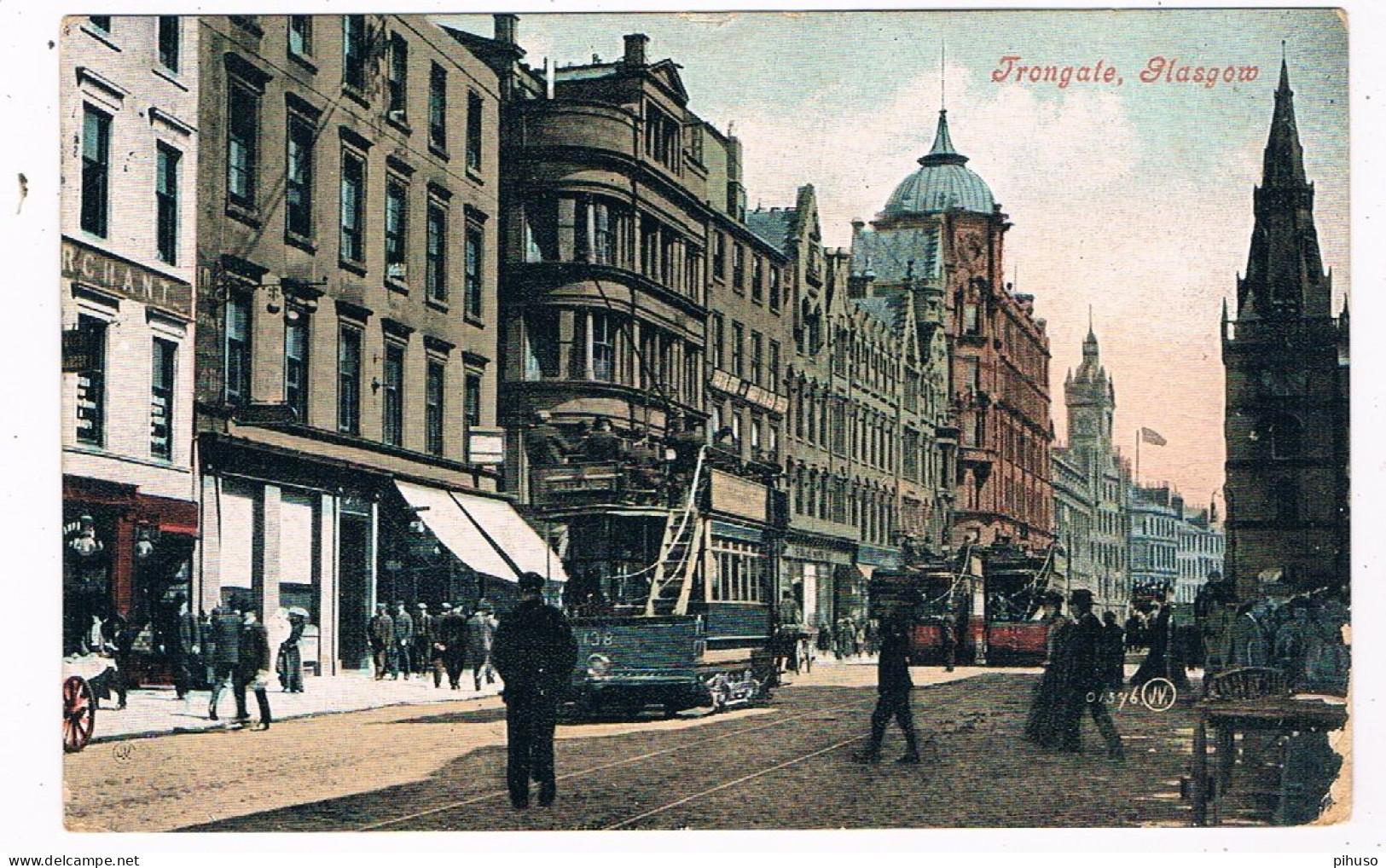 UK-4037  GLASGOW : Trongate ( Tram ) - Lanarkshire / Glasgow