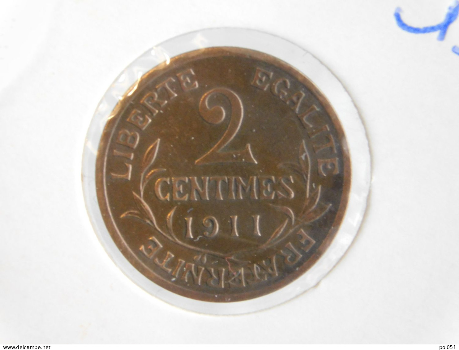 France 2 Centimes 1911 (77) - 2 Centimes