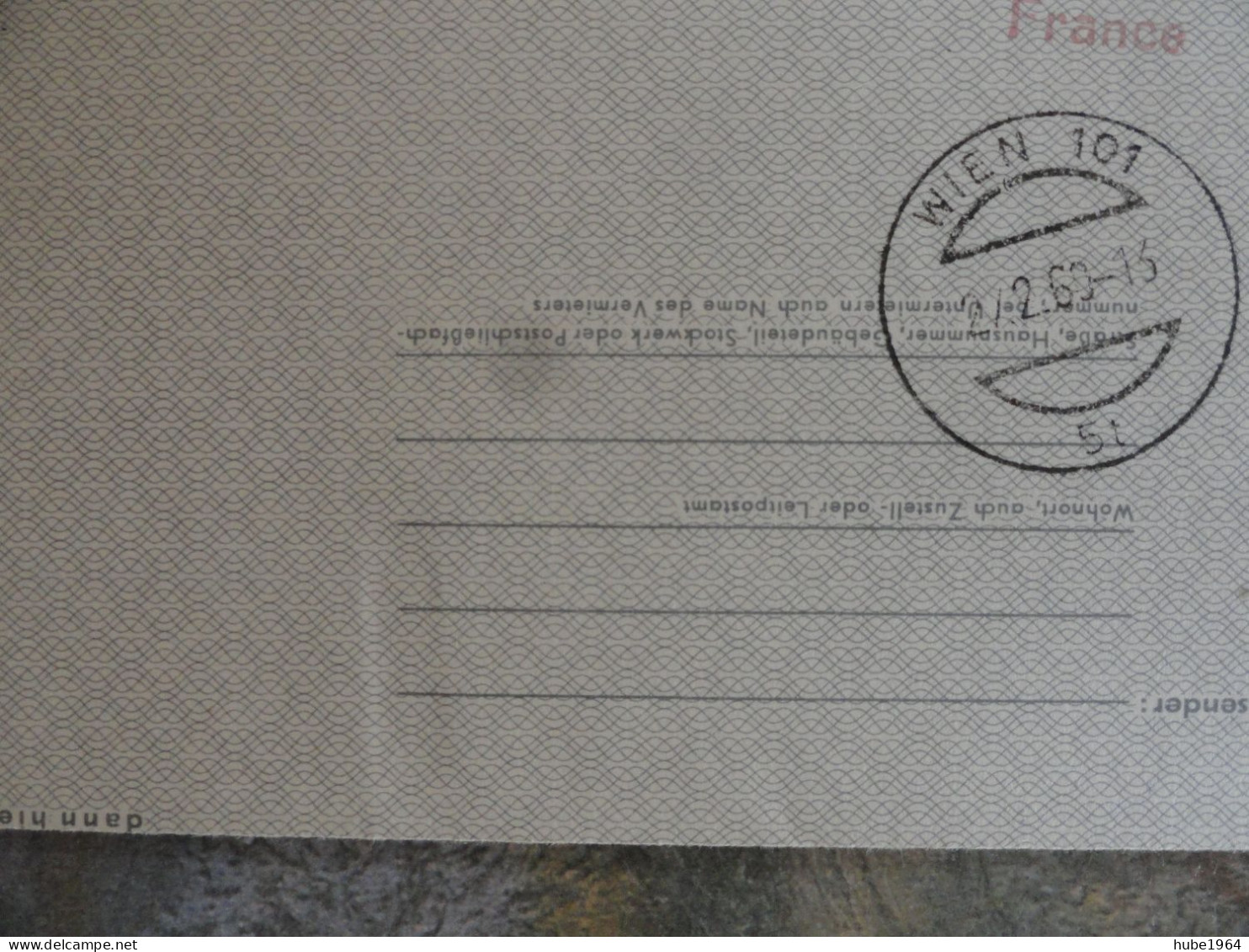 ENVELOPPE COMMEMORATIVE SONDERFLUG MIT INTERFLUG LEIPZIG/WIEN 27/02/1960 - Luftpost