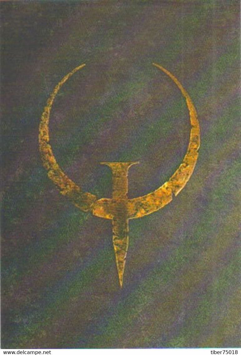 Carte Postale édition "Promocartes" - Quake, La Légende Commence (jeu Vidéo) Sur CR Rom Pc - Other & Unclassified