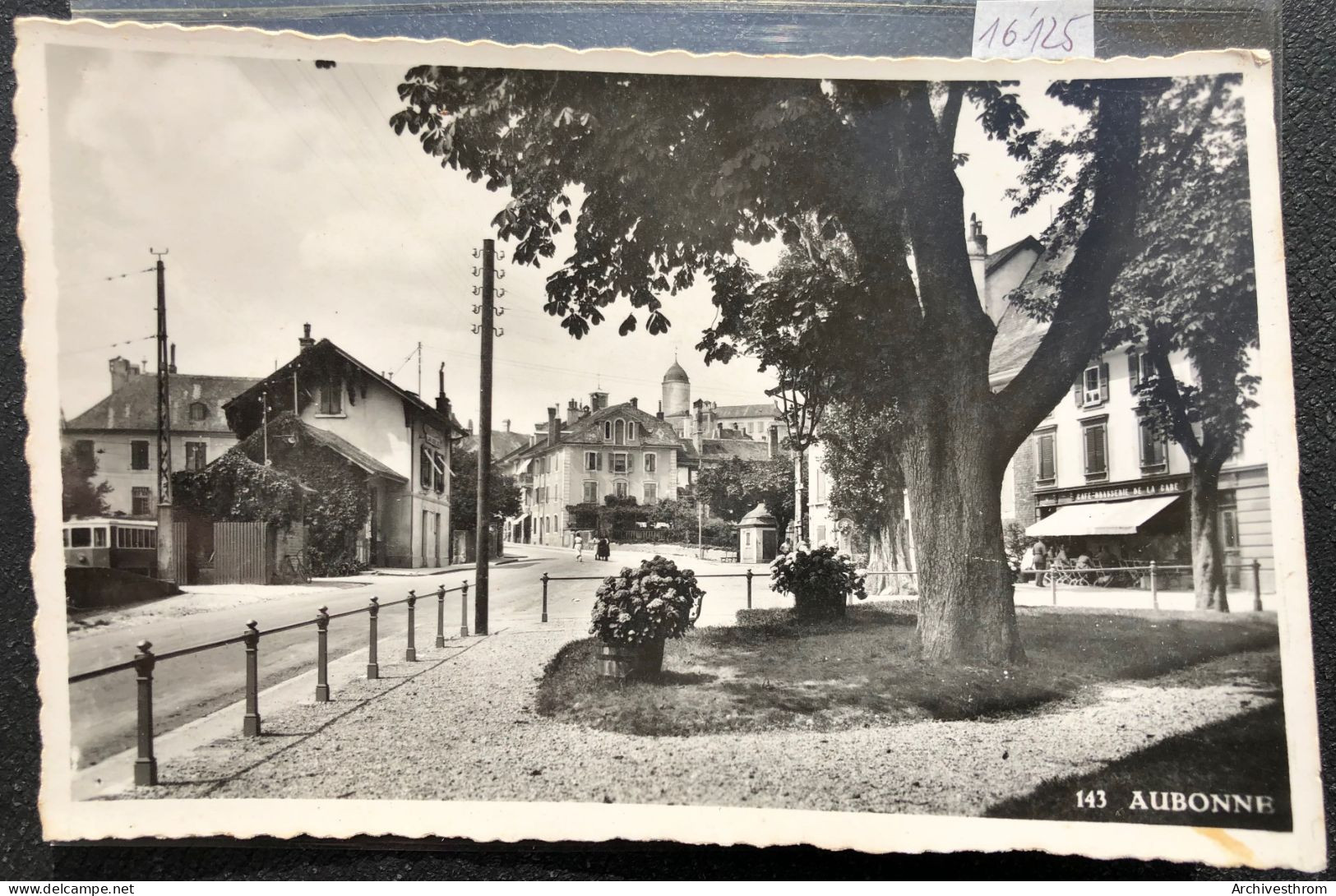 Aubonne - Place De La Gare Et Café De La Gare Au Début Des Années 1930 (16'125) - Aubonne