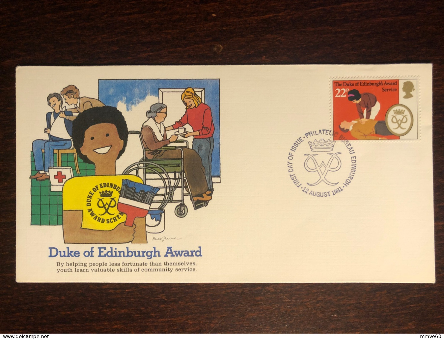 UK FDC COVER 1981 YEAR RED CROSS DISABLED HEALTH MEDICINE STAMPS - Storia Postale