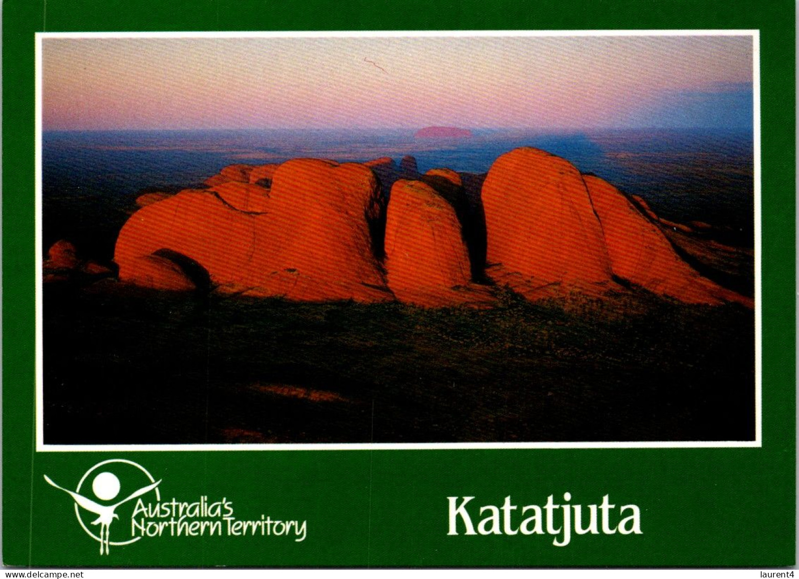 28-2-2024 (1 Y 26) Australia - NT - Ularu (Ayers Rock) And Kutadjuta (the Olgas) -  2 Postcards - Uluru & The Olgas