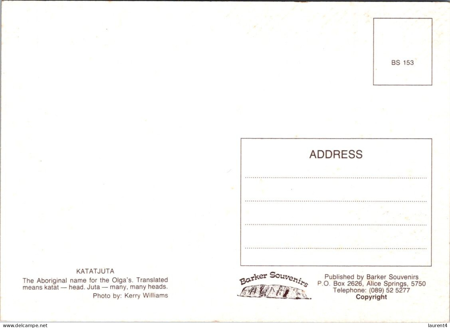 28-2-2024 (1 Y 26) Australia - NT - Ularu (Ayers Rock) And Kutadjuta (the Olgas) -  2 Postcards - Uluru & The Olgas