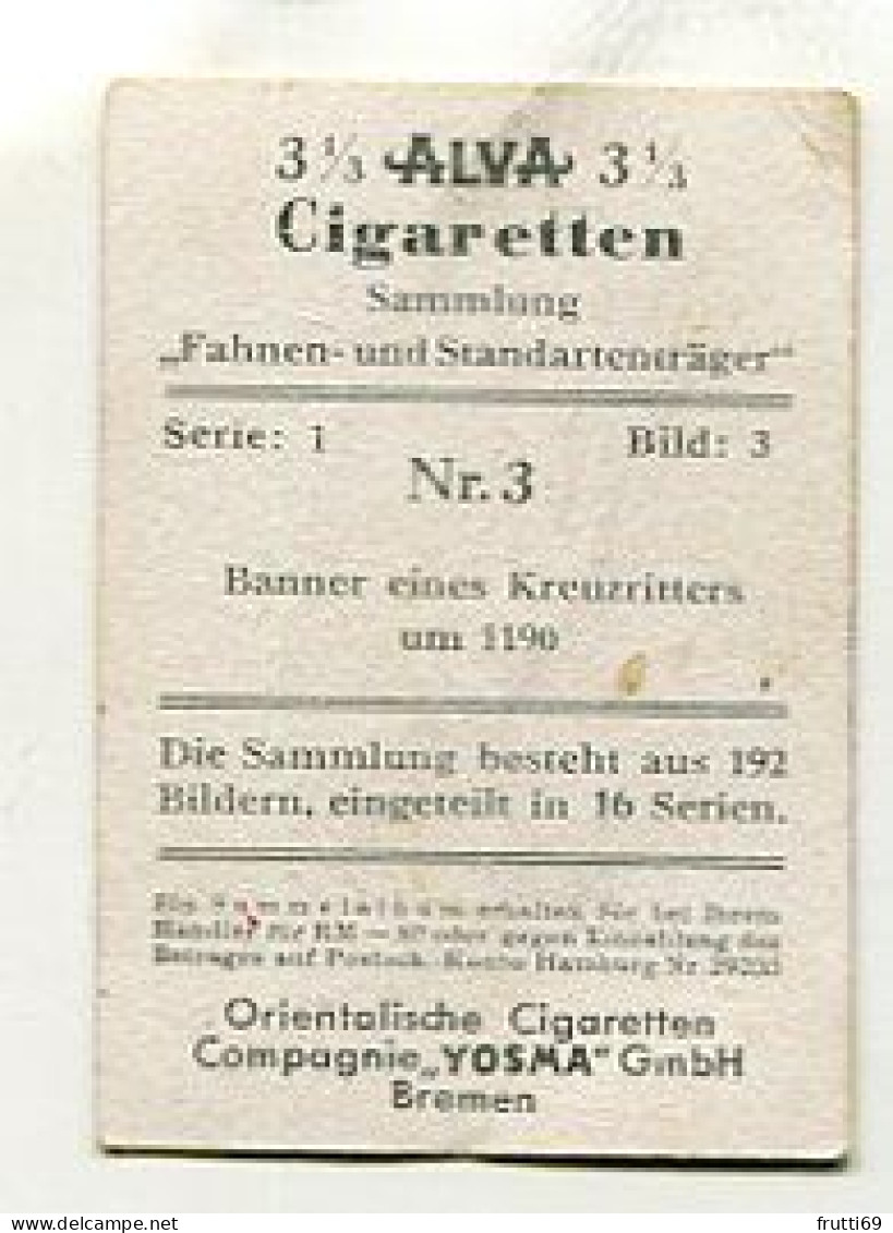 SB 03443 YOSMA - Bremen - Fahnen Und Standartenträger -  Nr. 3 Banner Eines Kreuzritters Um 1190 - Autres & Non Classés