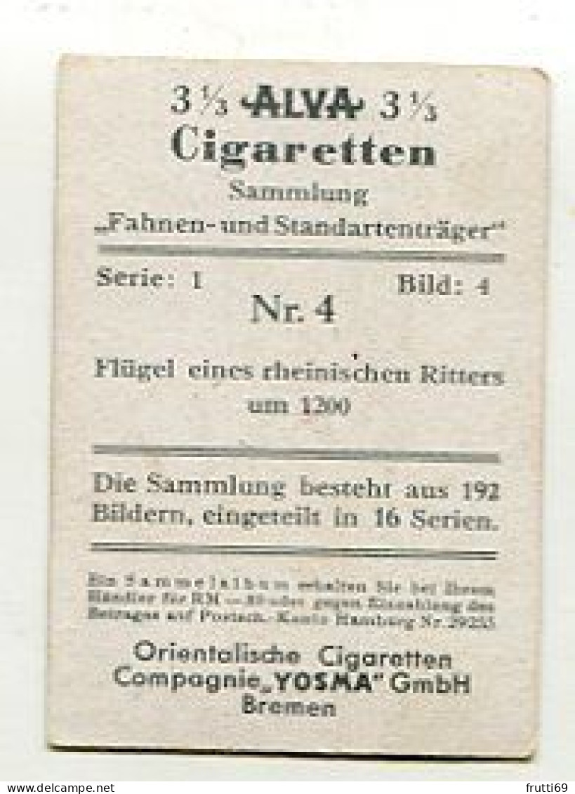 SB 03444 YOSMA - Bremen - Fahnen Und Standartenträger -  Nr. 4 Flügel Eines Rheinischen Ritters Um 1200 - Sonstige & Ohne Zuordnung