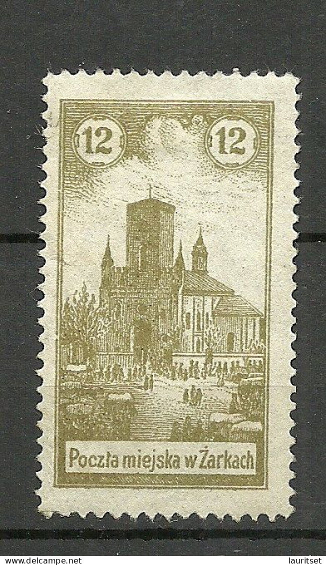 FAUX Poland Polska 1918 Local Post ZARKI Michel 3 * Fälschung Fake Forgery - Nuevos