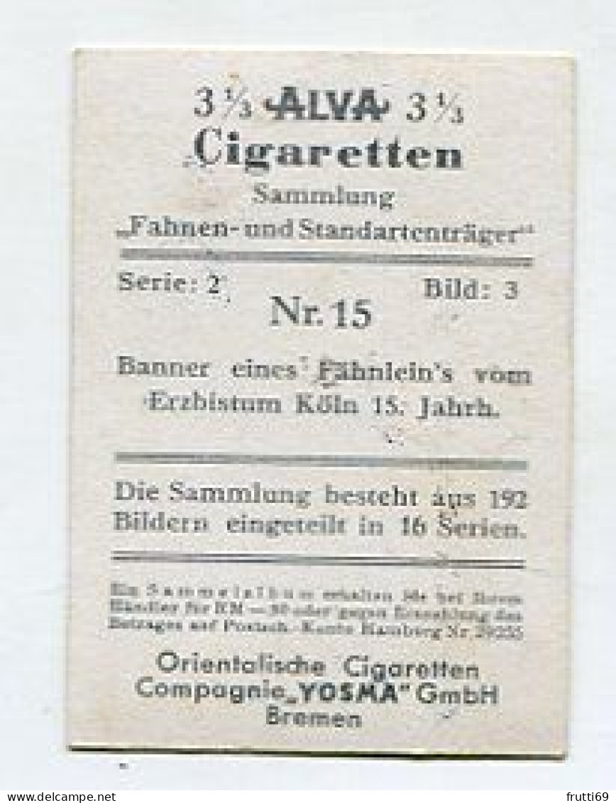 SB 03450 YOSMA - Bremen - Fahnen Und Standartenträger - Nr.15 Banner Eines Fähnlein's Vom Erzbistum Köln 15. Jahrh. - Andere & Zonder Classificatie