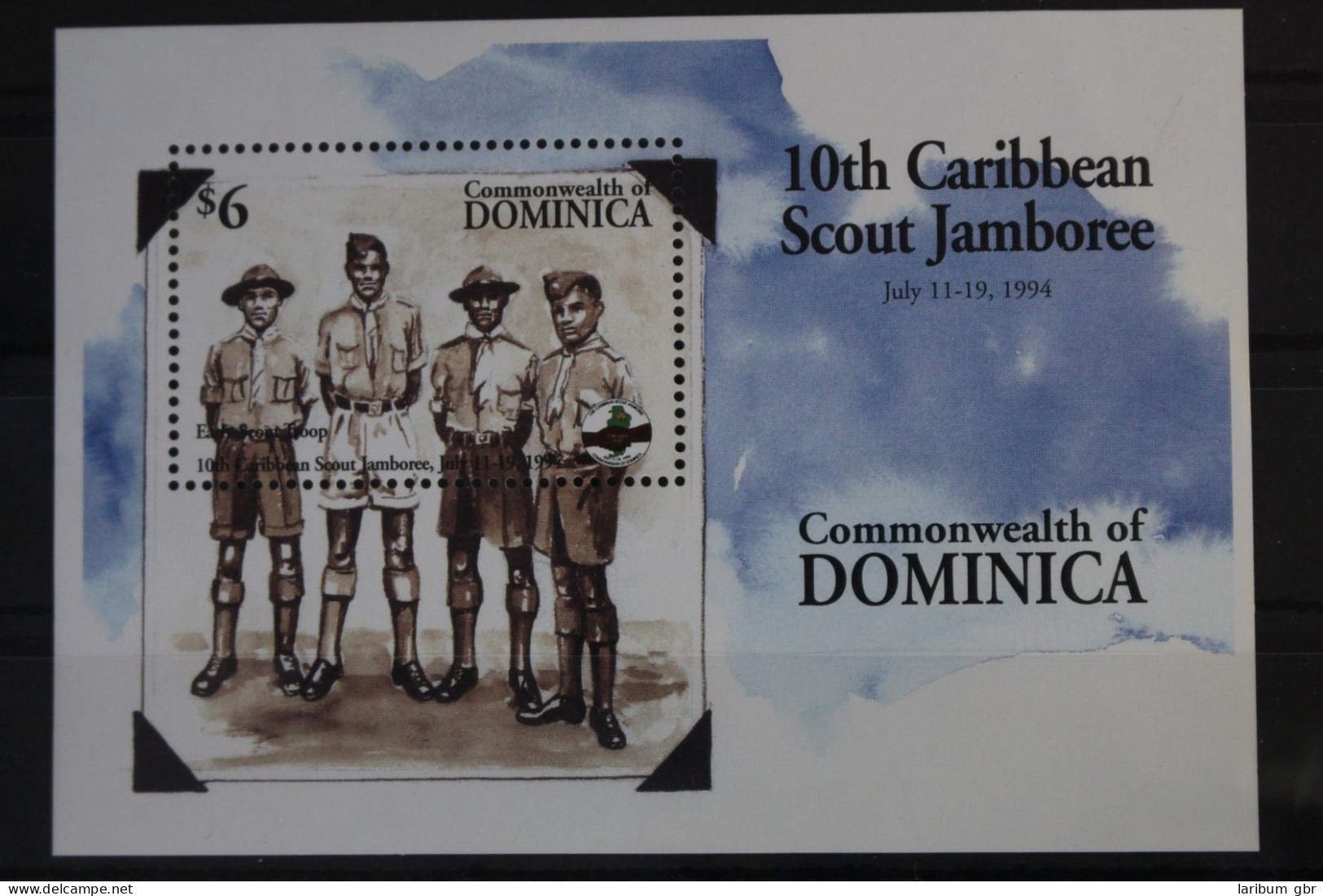 Dominica Block 269 Mit 1874 Postfrisch Pfadfinder #WI300 - Dominique (1978-...)