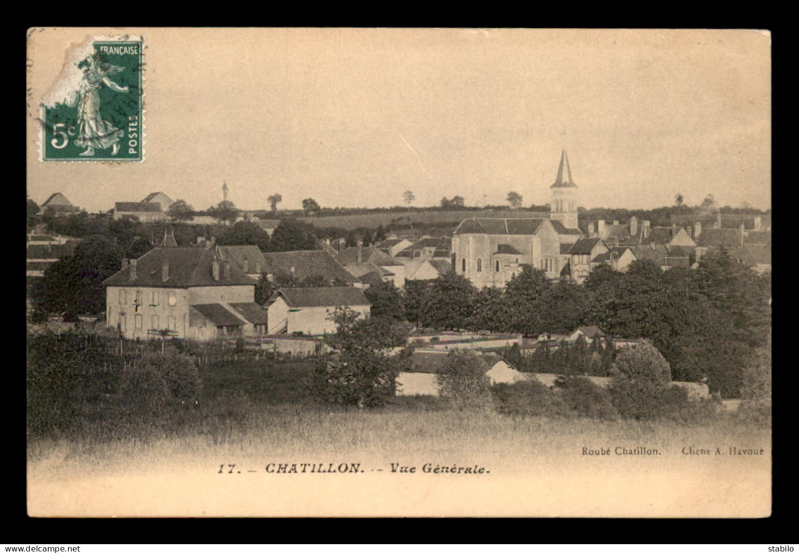 58 - CHATILLON-EN-BAZOIS - VUE GENERALE - Chatillon En Bazois