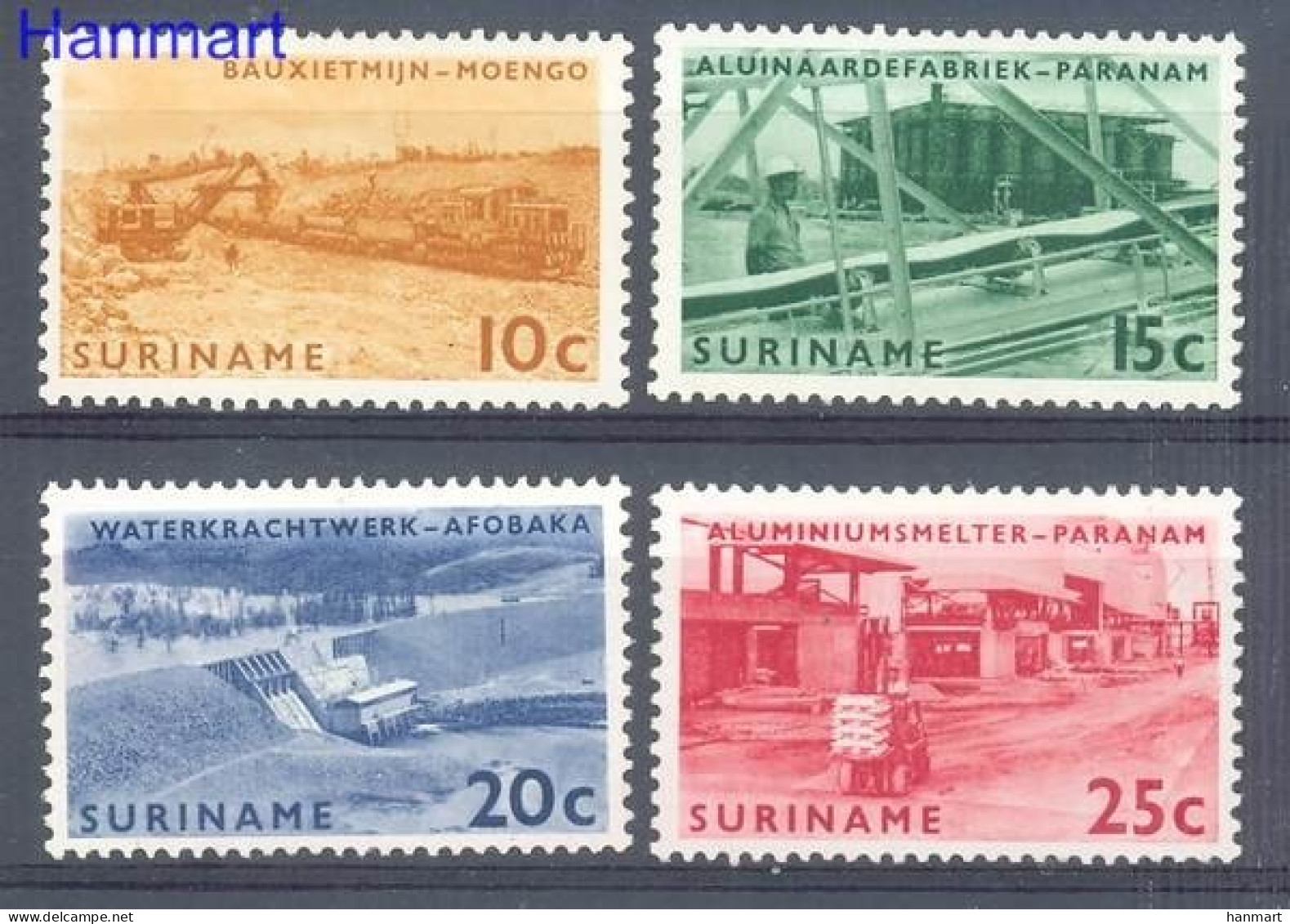 Suriname 1965 Mi 474-477 MNH  (ZS3 SRN474-477) - Fabbriche E Imprese