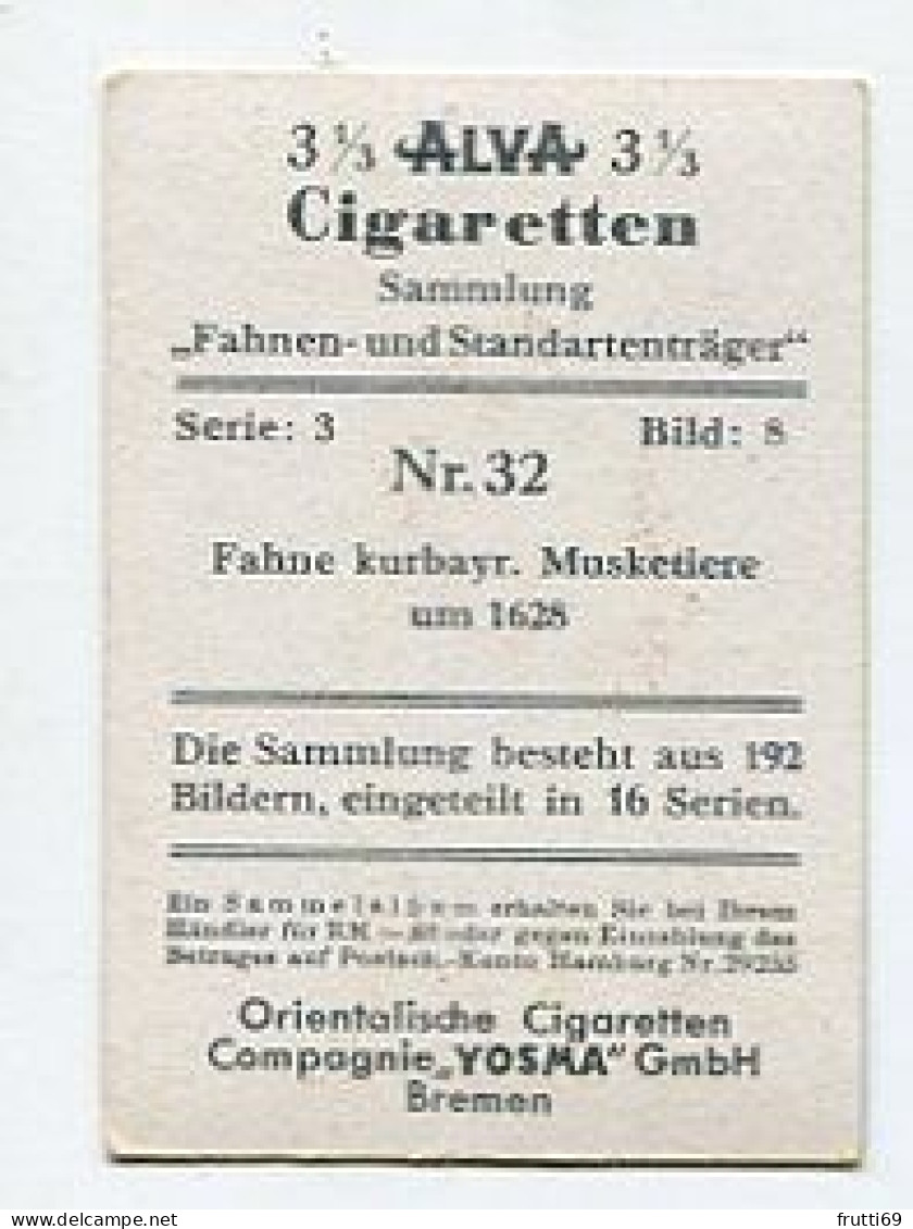 SB 03461 YOSMA - Bremen - Fahnen Und Standartenträger - Nr.33 Standarte Kurbayr. Reiterei Um 1630 - Autres & Non Classés