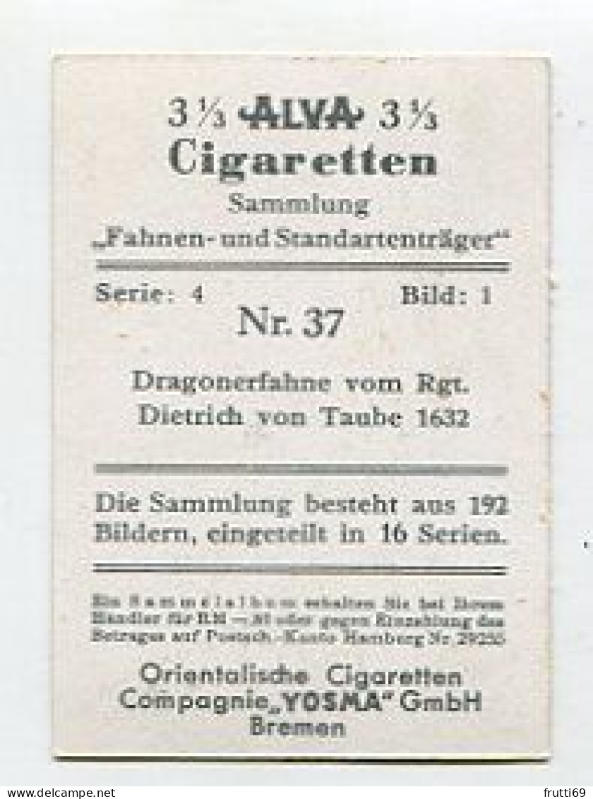 SB 03464 YOSMA - Bremen - Fahnen Und Standartenträger - Nr.37 Dragonerfahne Vom Rgt. Dietrich Von Taube 1632 - Altri & Non Classificati