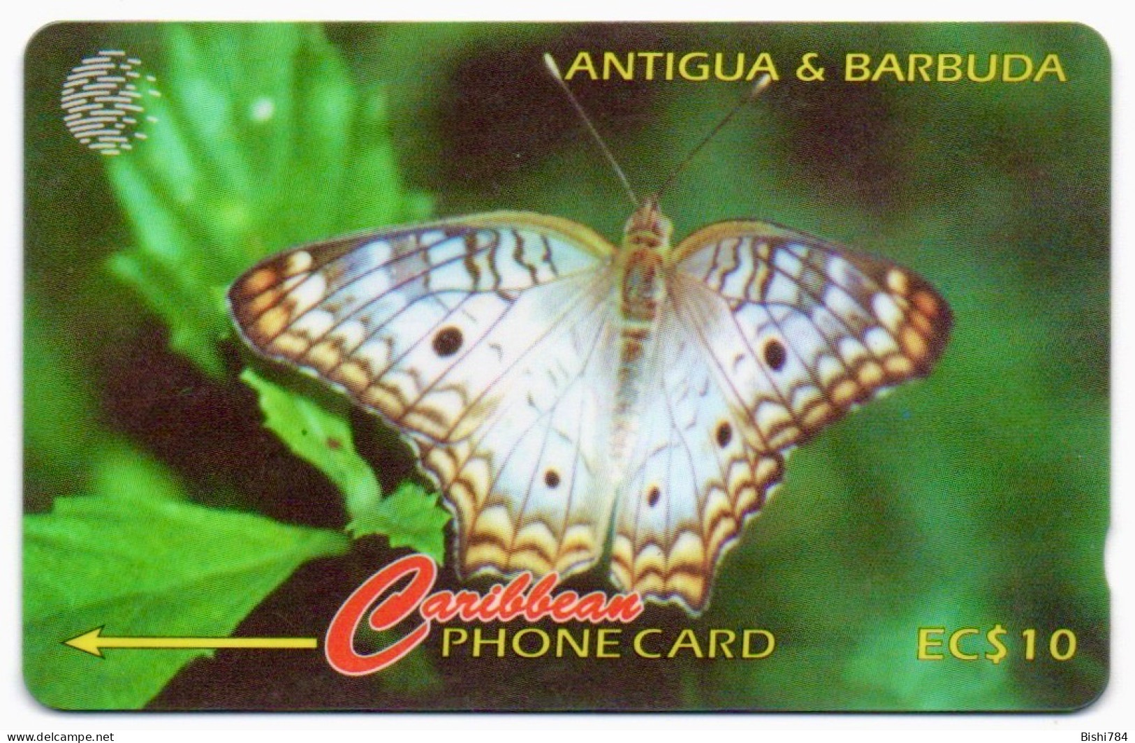 Antigua & Barbuda - 'Ten Eye Butterfly' - 151CATA - Antigua U. Barbuda