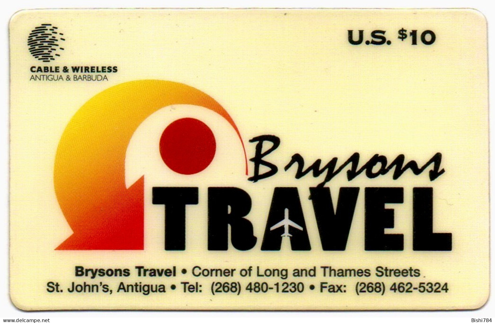 Antigua & Barbuda - Brysons Travel - 1/31/99 - Antigua En Barbuda