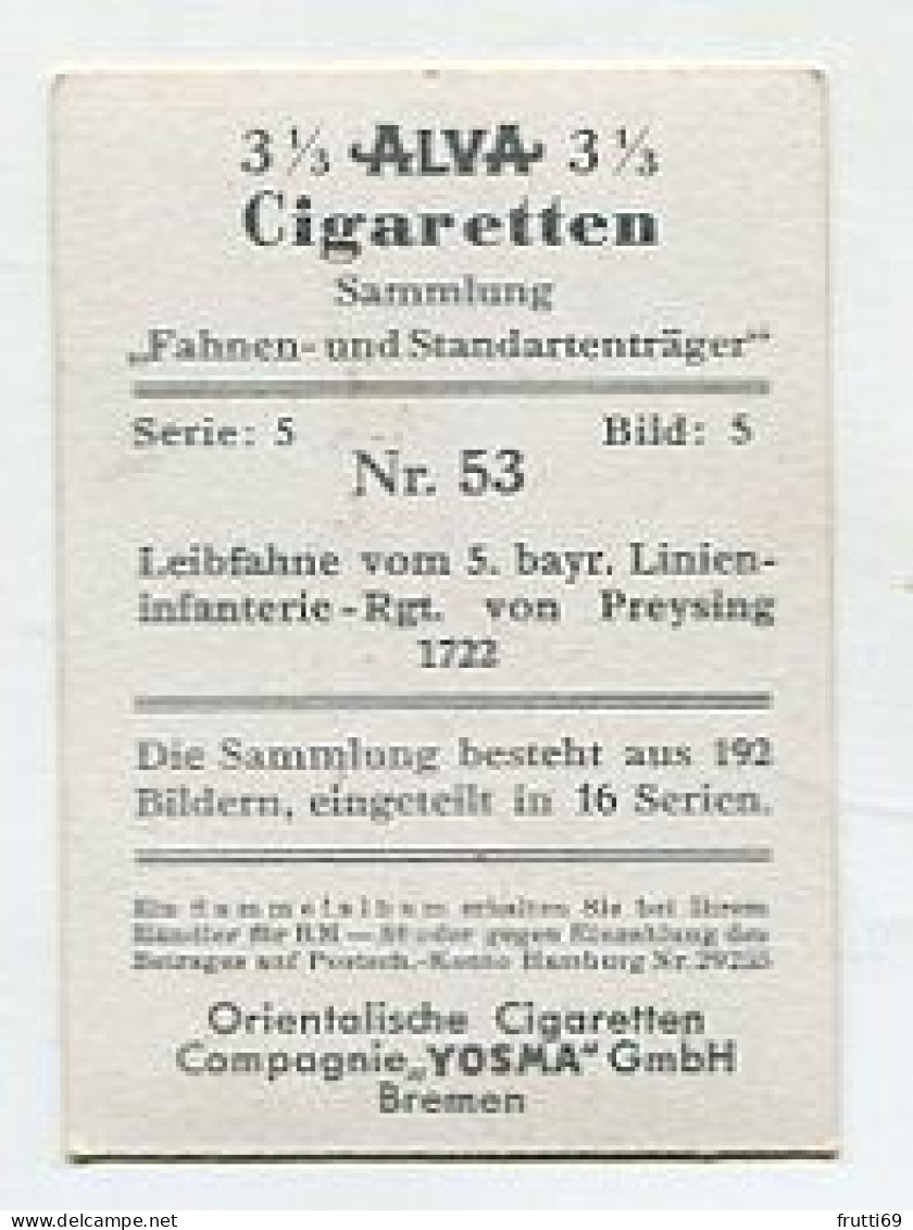 SB 03474 YOSMA - Bremen - Fahnen Und Standartenträger - Nr.53 Leibfahne Vom 5. Bayr. Linieninfanterie Rgt. Von Preysing - Other & Unclassified