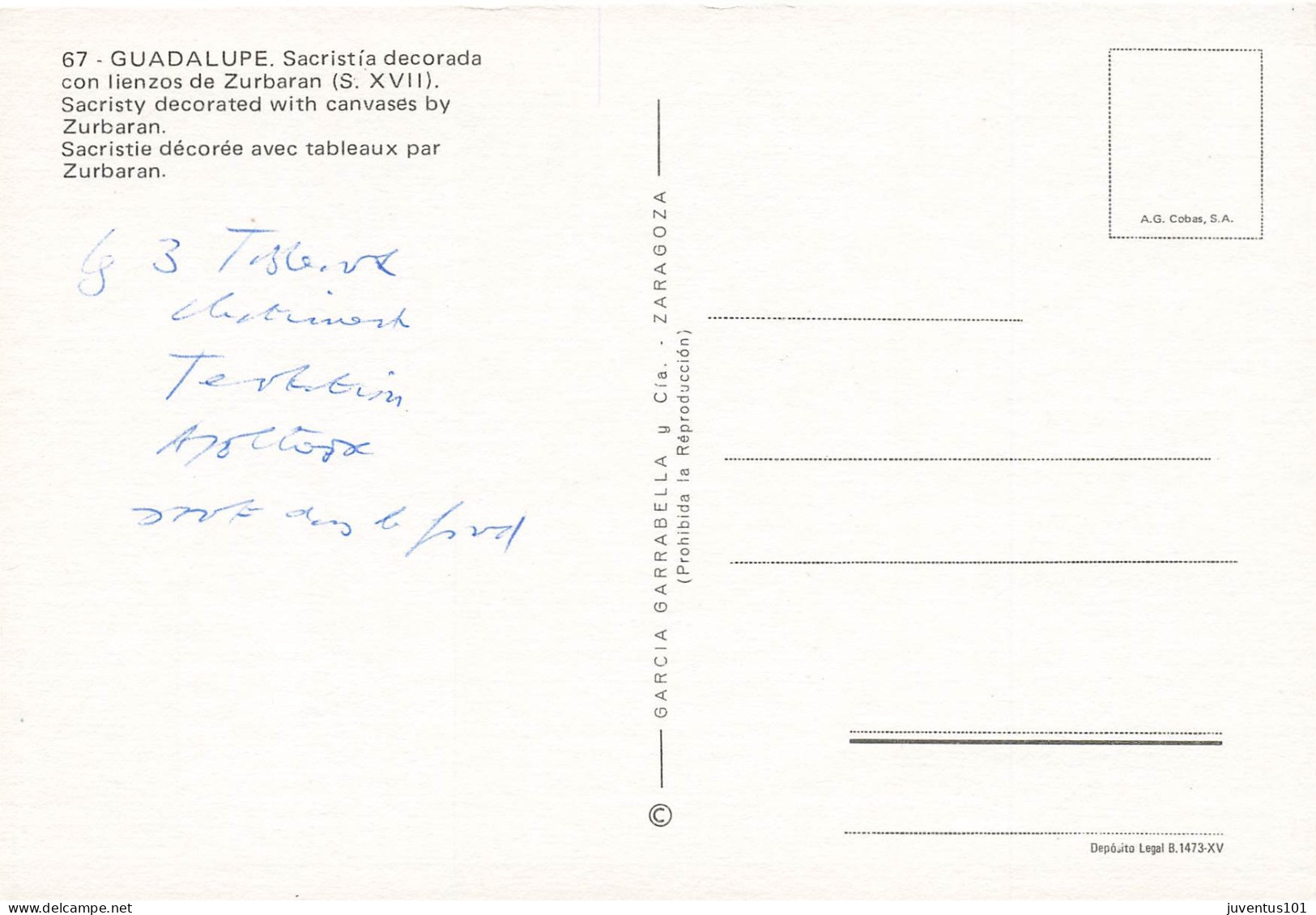 CPSM Guadalupe     L2667 - Andere & Zonder Classificatie