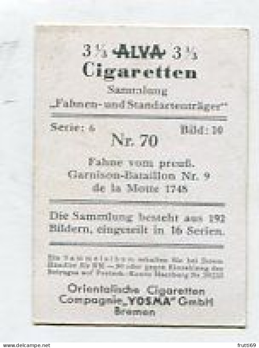 SB 03477 YOSMA - Bremen - Fahnen Und Standartenträger - Nr.70 Fahne Vom Preuß. Garnison Batalion Nr.9 ... 1748 - Autres & Non Classés