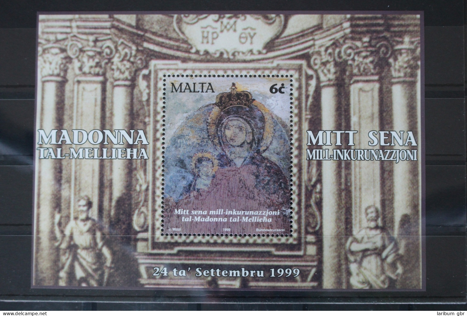 Malta Block 18 Mit 1098 Postfrisch #VS381 - Malte