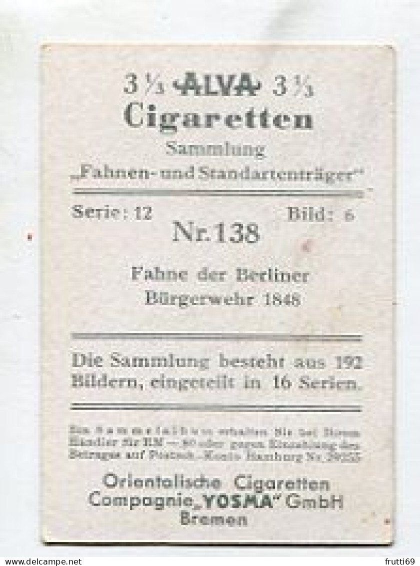 SB 03499 YOSMA - Bremen - Fahnen Und Standartenträger - Nr.138 Fahne Der Berliner Bprgerwehr 1848 - Autres & Non Classés