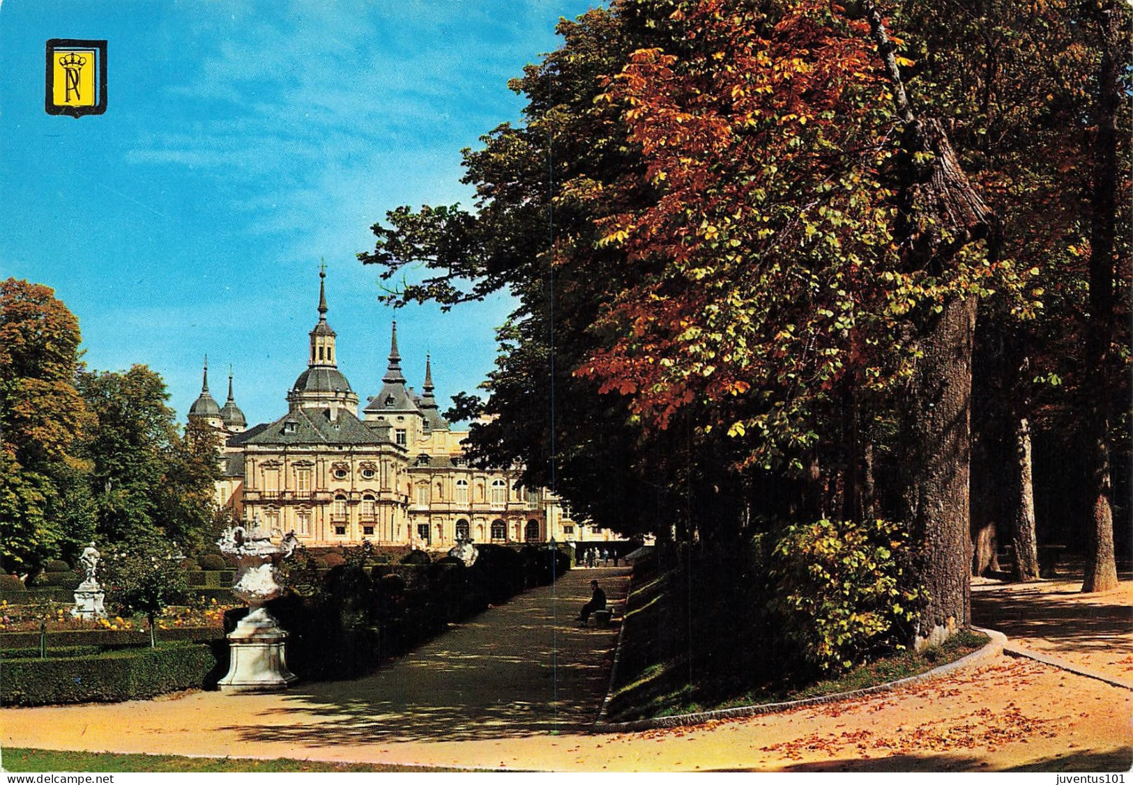 CPSM La Granja De San Ildefonso-Parterre De La Fama     L2667 - Segovia