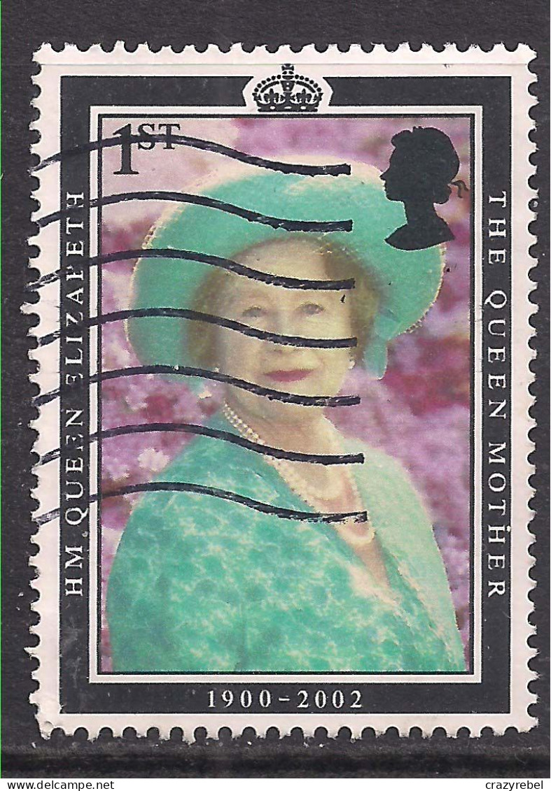 GB 2002 QE2 1st Queen Mothers Commemoration Used SG 2280 ( 1104 ) - Used Stamps