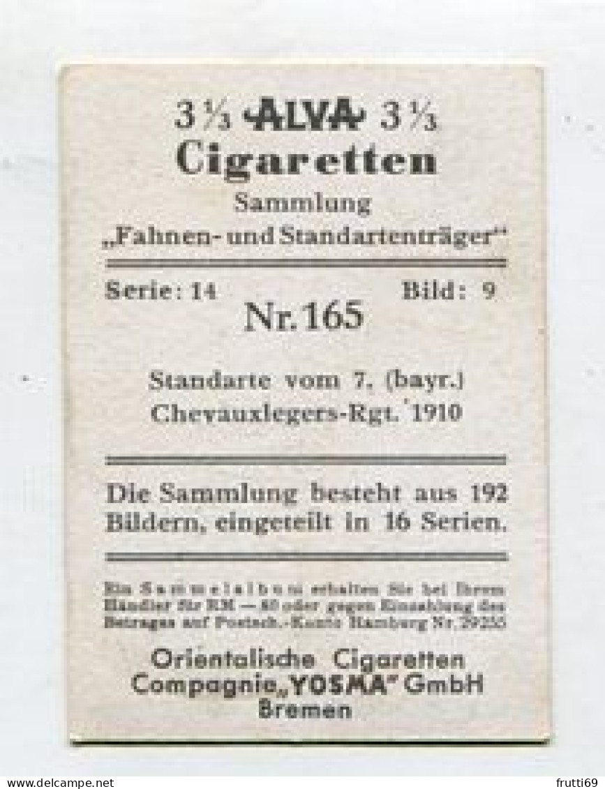 SB 03509 YOSMA - Bremen - Fahnen Und Standartenträger - Nr.165 Standarte Vom 7. (bayr.) Chevauxlegers-Rgt. 1910 - Andere & Zonder Classificatie