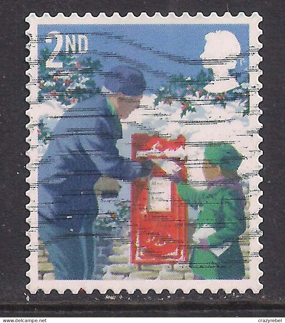 GB 2018 QE2 2nd Christmas Postbox Used  SG 4154 ( B1468 ) - Usados