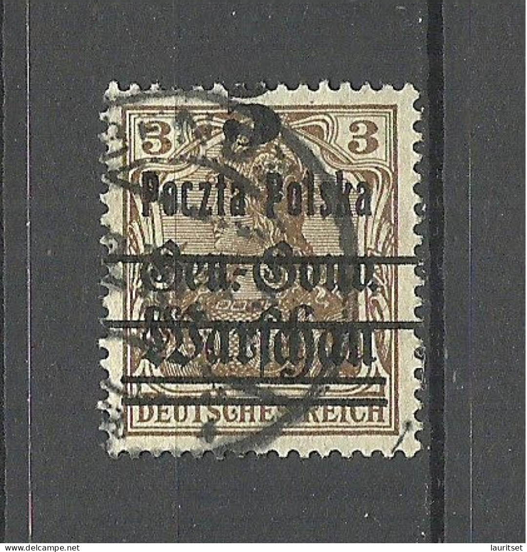 POLEN Poland 1918 Michel 6 O - Used Stamps