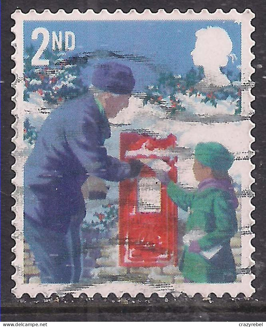 GB 2018 QE2 2nd Christmas Postbox Used  SG 4154 ( B1489 ) - Oblitérés