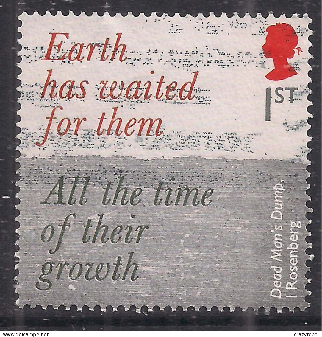 GB 2017 QE2 1st Centenary WW1 'Dead Mans Dump' SG 3984 Used  ( 785 ) - Gebraucht