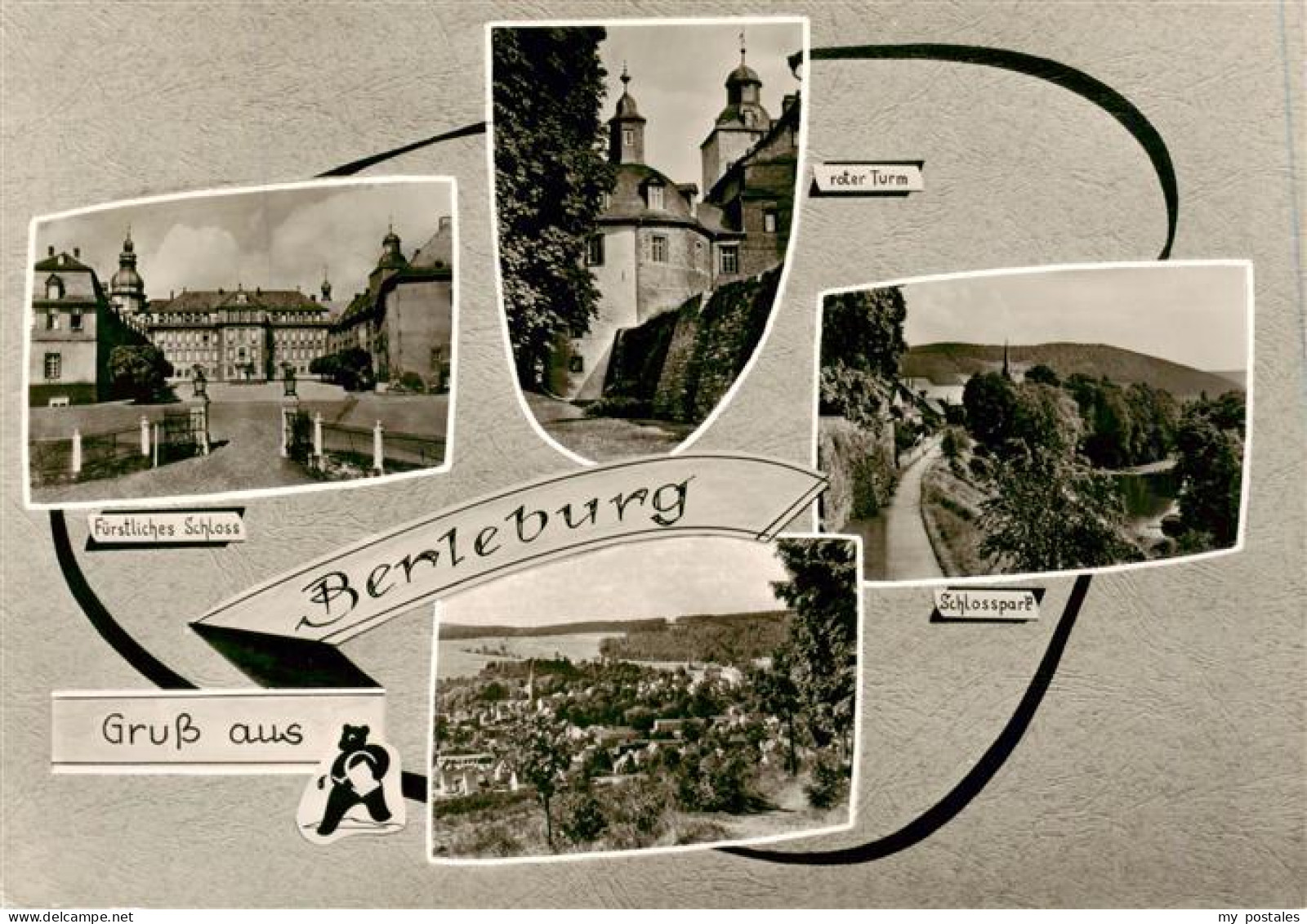 73880163 Bad Berleburg Fuerstliches Schloss Roter Turm Schlosspark Panorama Bad  - Bad Berleburg