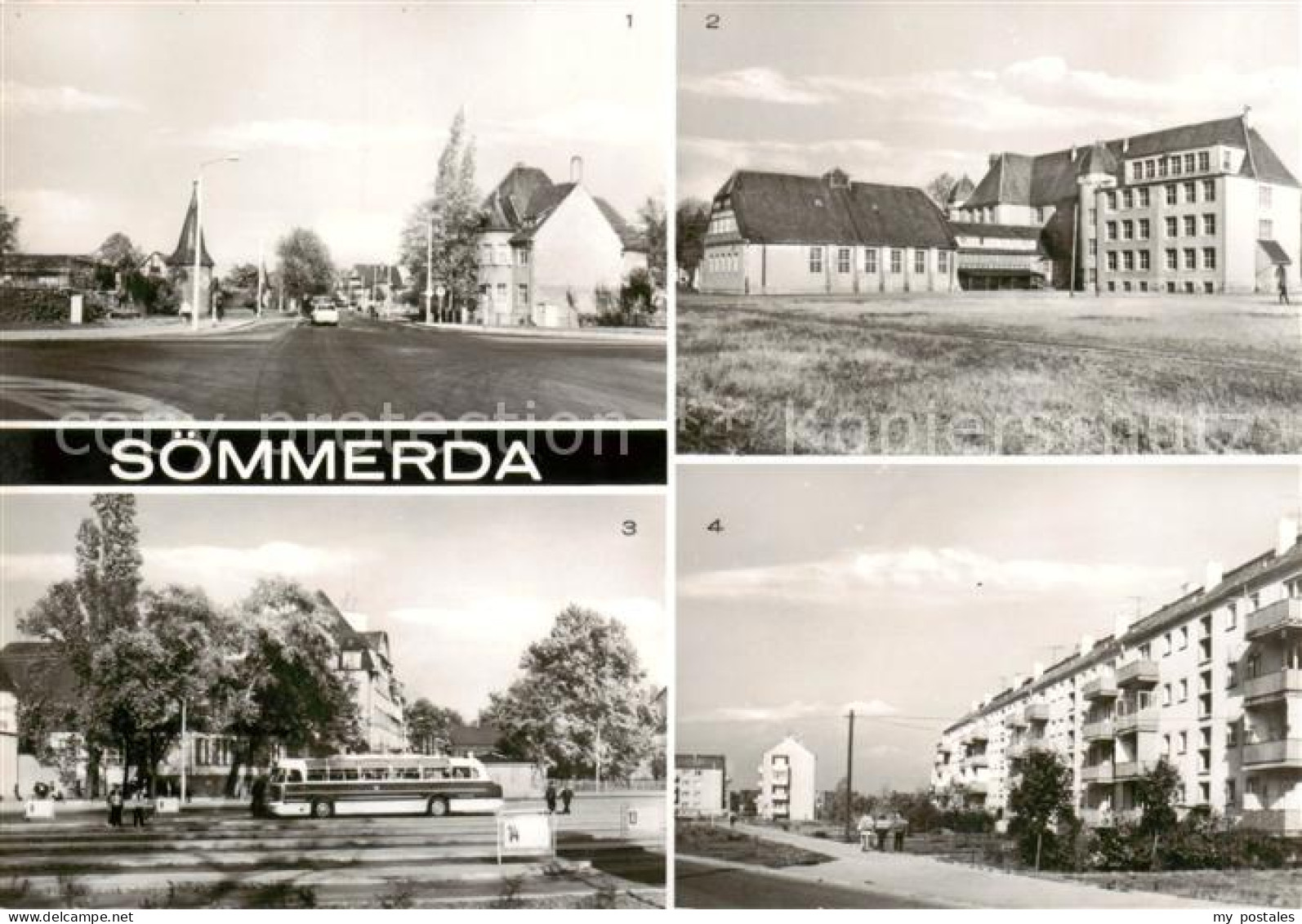 73845743 Soemmerda Stadtring Salzmannschule Busbahnhof Strasse Der Einheit Soemm - Soemmerda